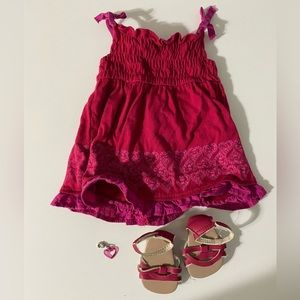 American girl doll pretty party outfit